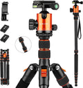 Victiv 80in Camera Tripod Stand - Heavy Duty 360 Ball Head
