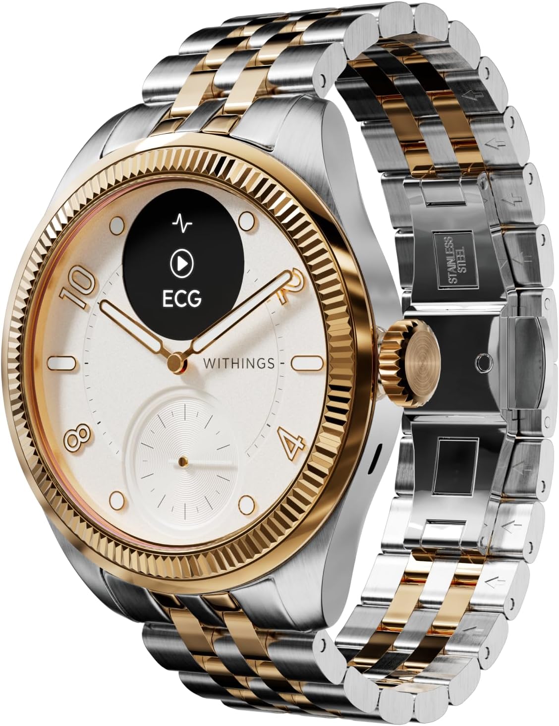 Withings Scanwatch Nova Brilliant - Health Hybrid Smart Watch