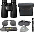 Nikon Monarch M7 8x42 Binoculars Bundle - Compact Optics for Outdoors