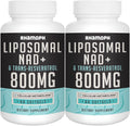 Liposomal NAD+ 800 mg with Trans-Resveratrol 300 mg - Max Absorption