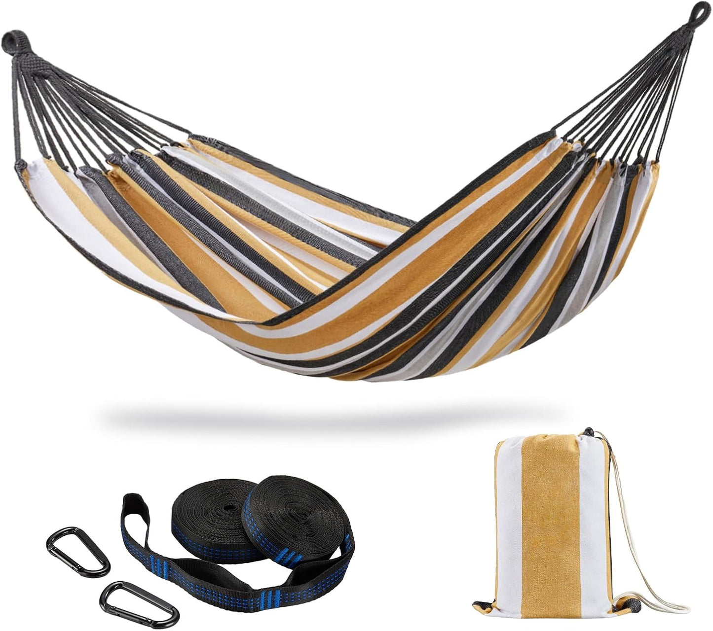 Brazilian Double Hammock for 2 Persons, Extra Large 94x63in