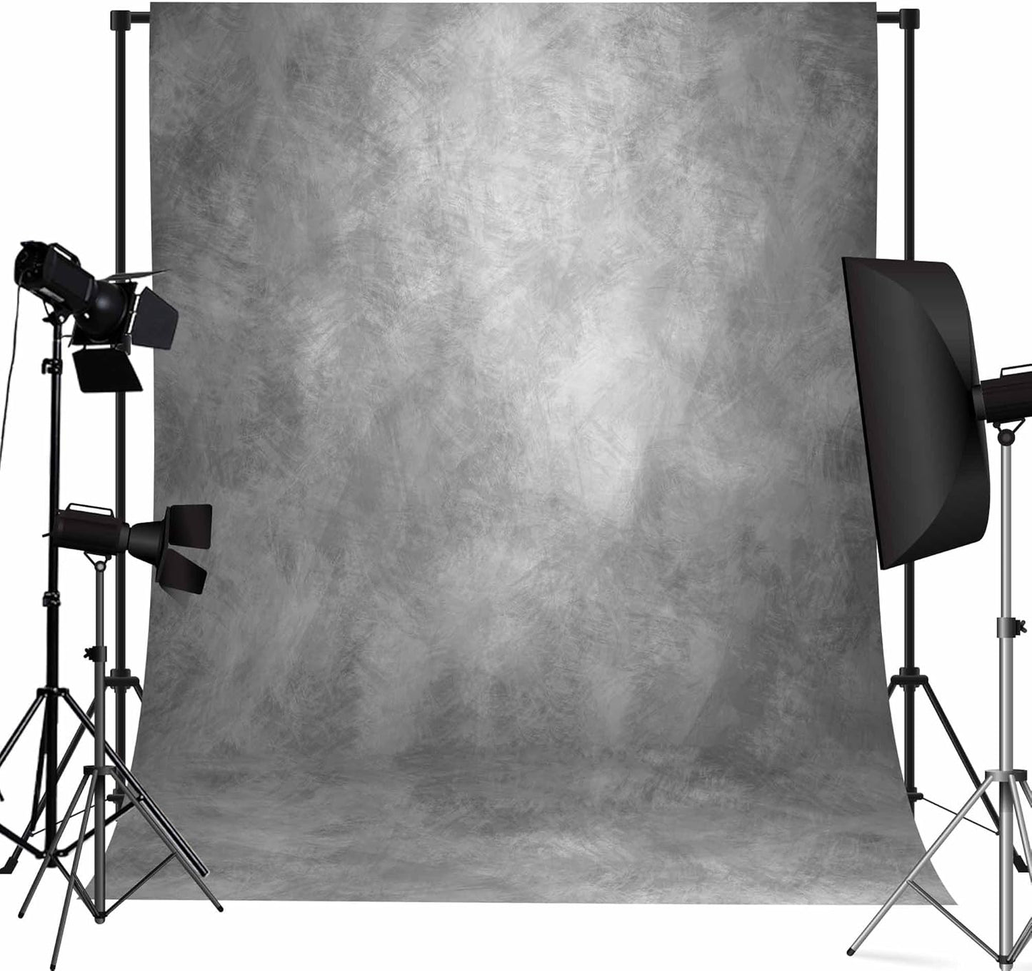 8x10ft Light Grey Backdrop for Professional Photography Use