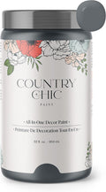 Country Chic All-in-One Chalk Paint Quart - Hurricane Cool Grey