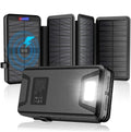 QiSa 38800mAh Solar Power Bank - Fast Dual Charging