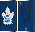 Head Case Designs NHL Net Pattern Toronto Maple Leafs Leather Wallet