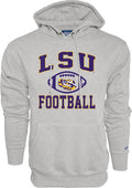 Blue 84 Men's Hoodie Gray Football - Comfortable Game Day Staple