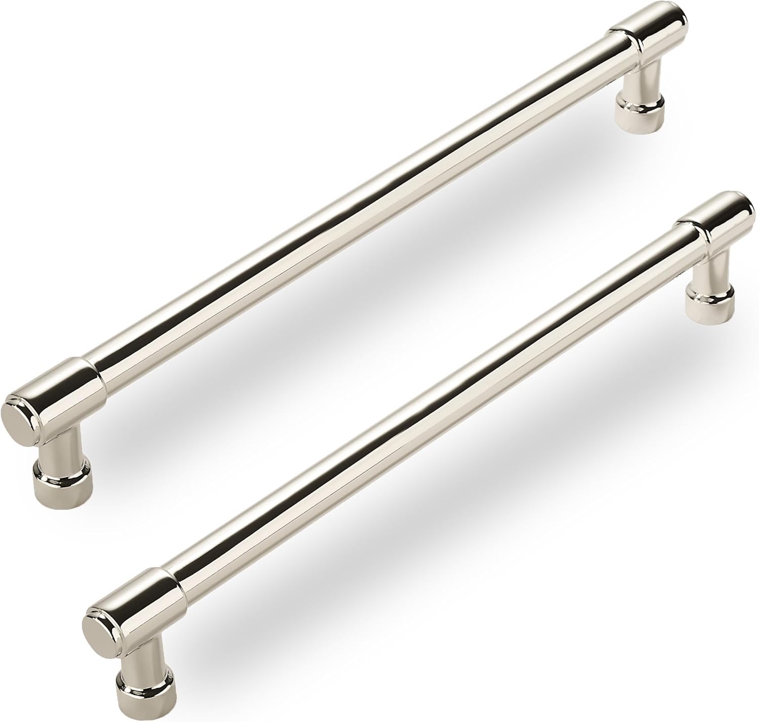 10 Pack Polished Nickel Cabinet Pulls for Stylish Home Upgrade