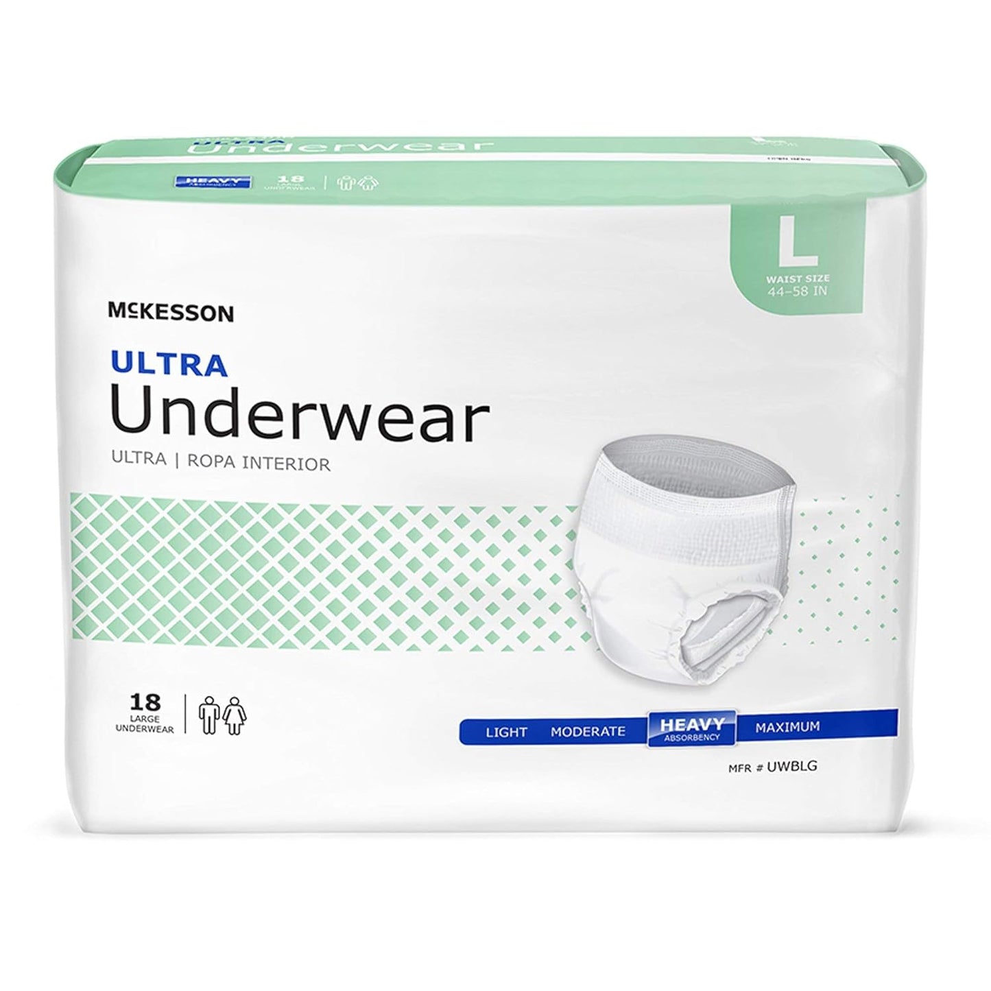 McKesson Ultra Underwear - Heavy Absorbency for Confidence!