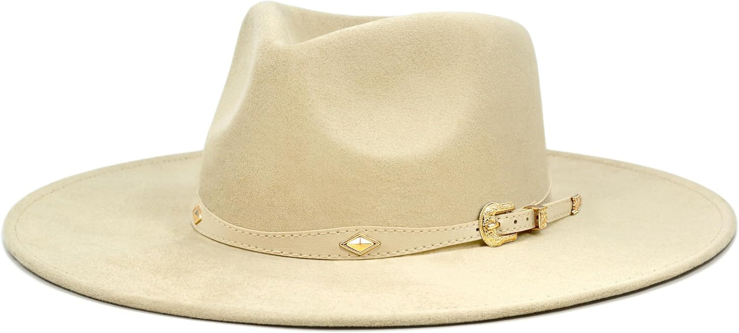 Big Wide Brim Boho Western Hat for Stylish Men and Women