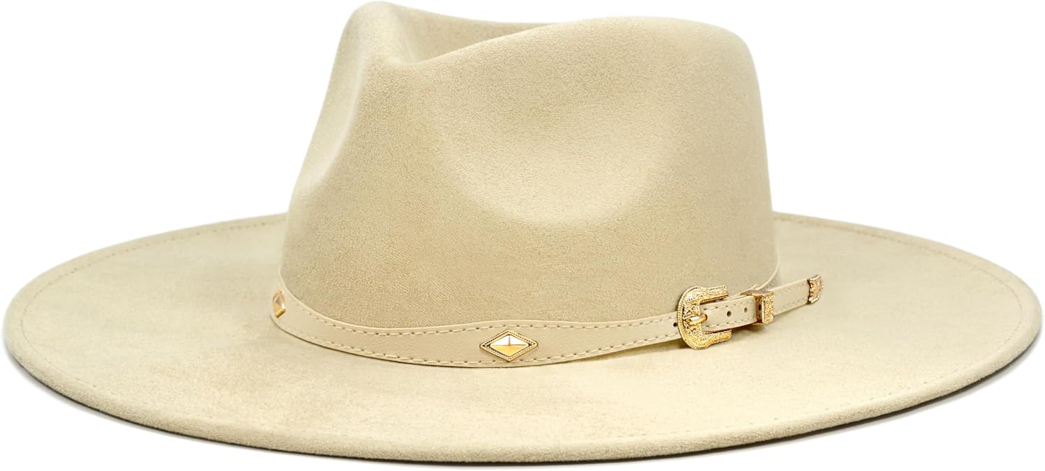 Big Wide Brim Boho Western Hat for Stylish Men and Women