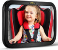 Baby Car Mirror for Rear Facing Seats - Wide View Shatterproof Safety
