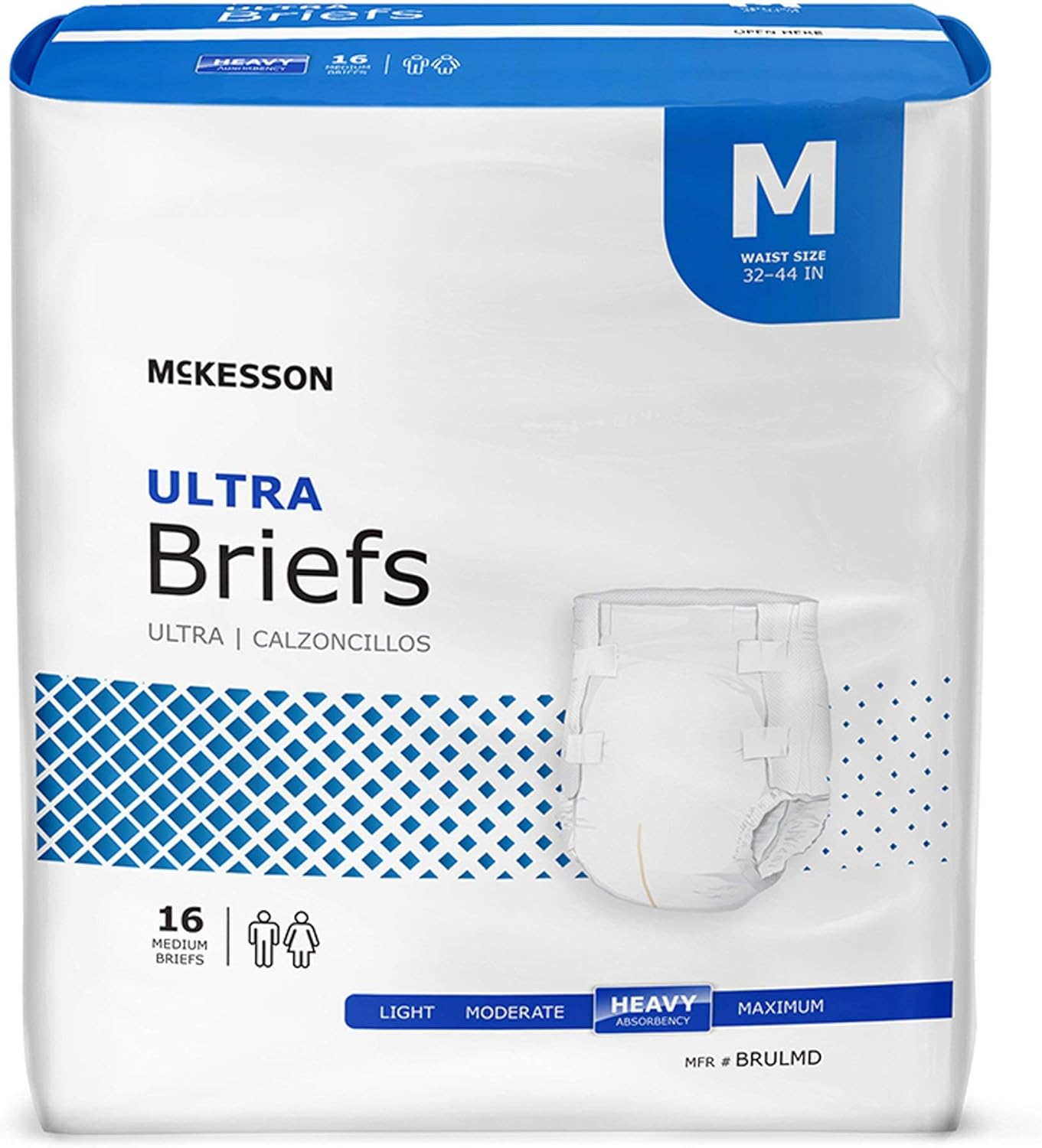 McKesson Ultra Briefs for Heavy Absorbency and Comfort