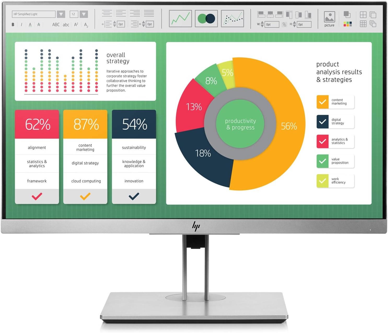 HP EliteDisplay E223 21.5-Inch LED Monitor for Enhanced Productivity