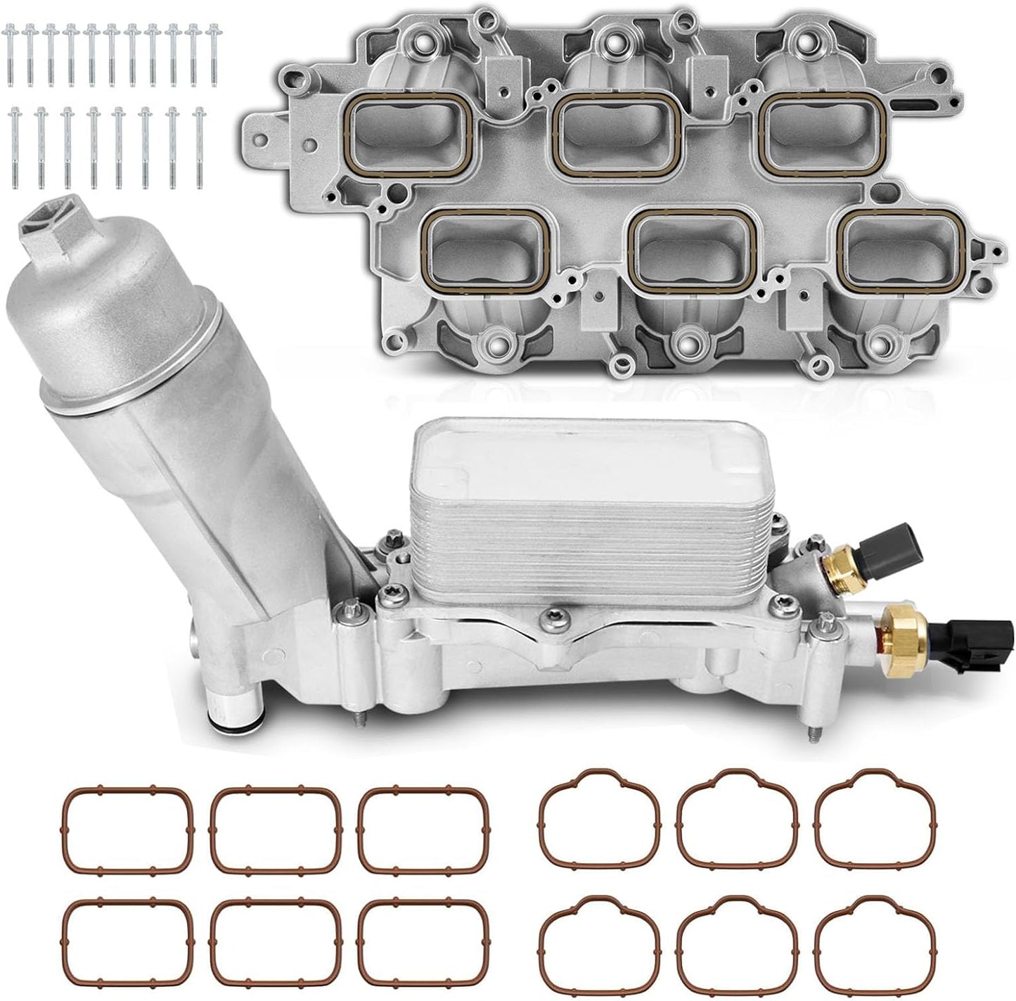 Upgraded Full Aluminum Engine Lower Intake Manifold for Dodge