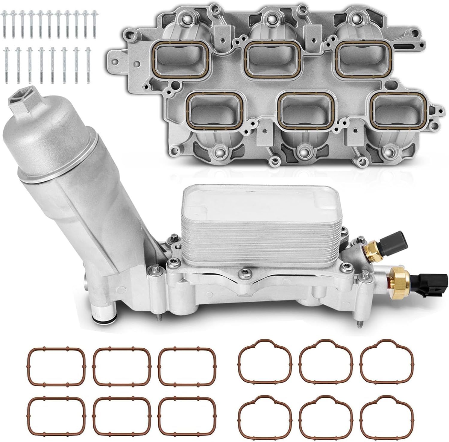Upgraded Full Aluminum Engine Lower Intake Manifold for Dodge