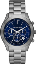 Michael Kors Oversized Slim Runway Men's Watch - Sleek Gunmetal Style