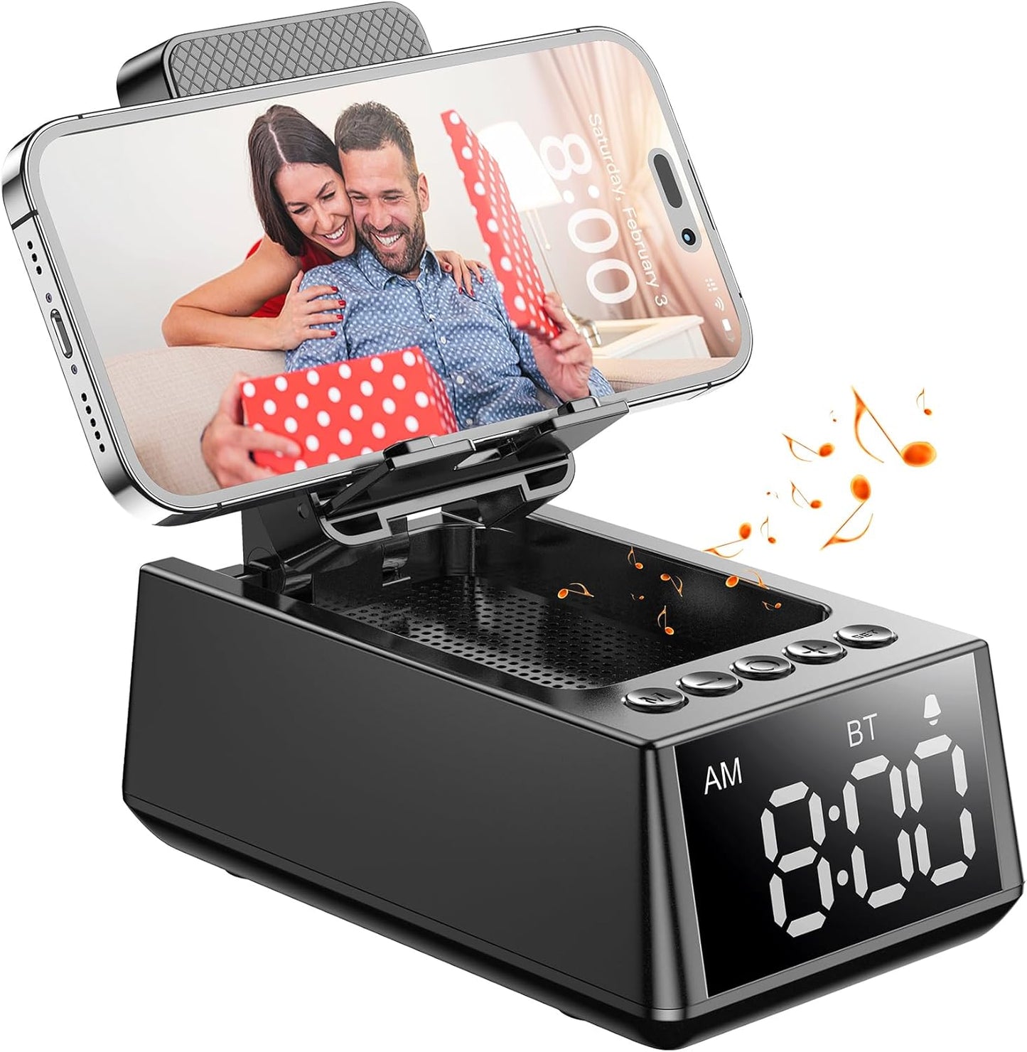 Hd Sound Cell Phone Stand Speaker - Unique Gift