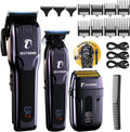 BESTBOMG Hair Clippers for Men - Professional Haircutting Kit
