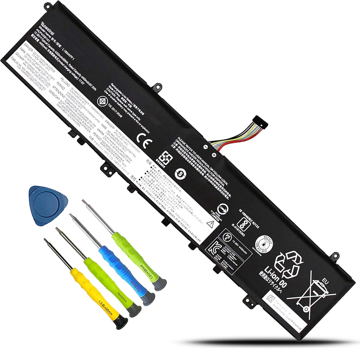 L18M4PF1 L18D4PF1 69Wh Battery Replacement for Lenovo Yoga