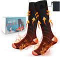 Heated Socks for Men Women with Rechargeable Battery Pack - Winter
