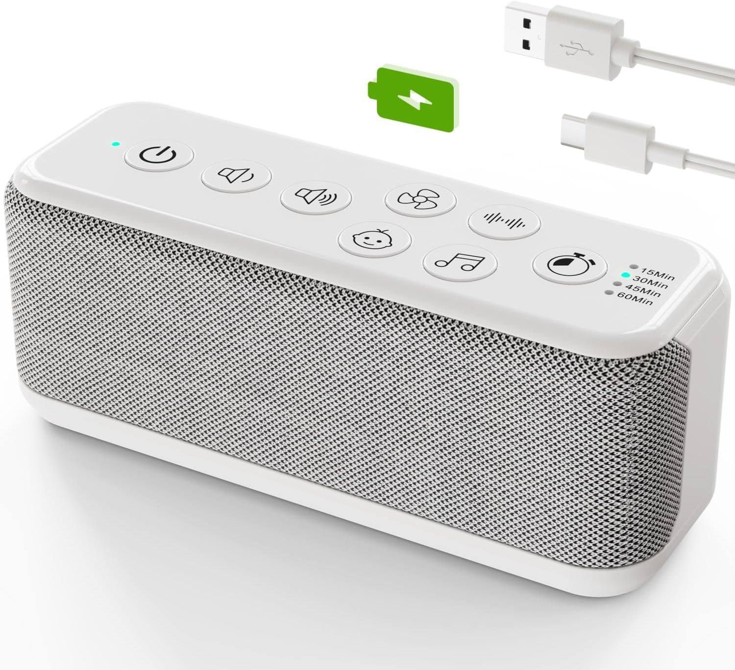 USB Rechargeable White Noise Machine - Office Privacy Expert