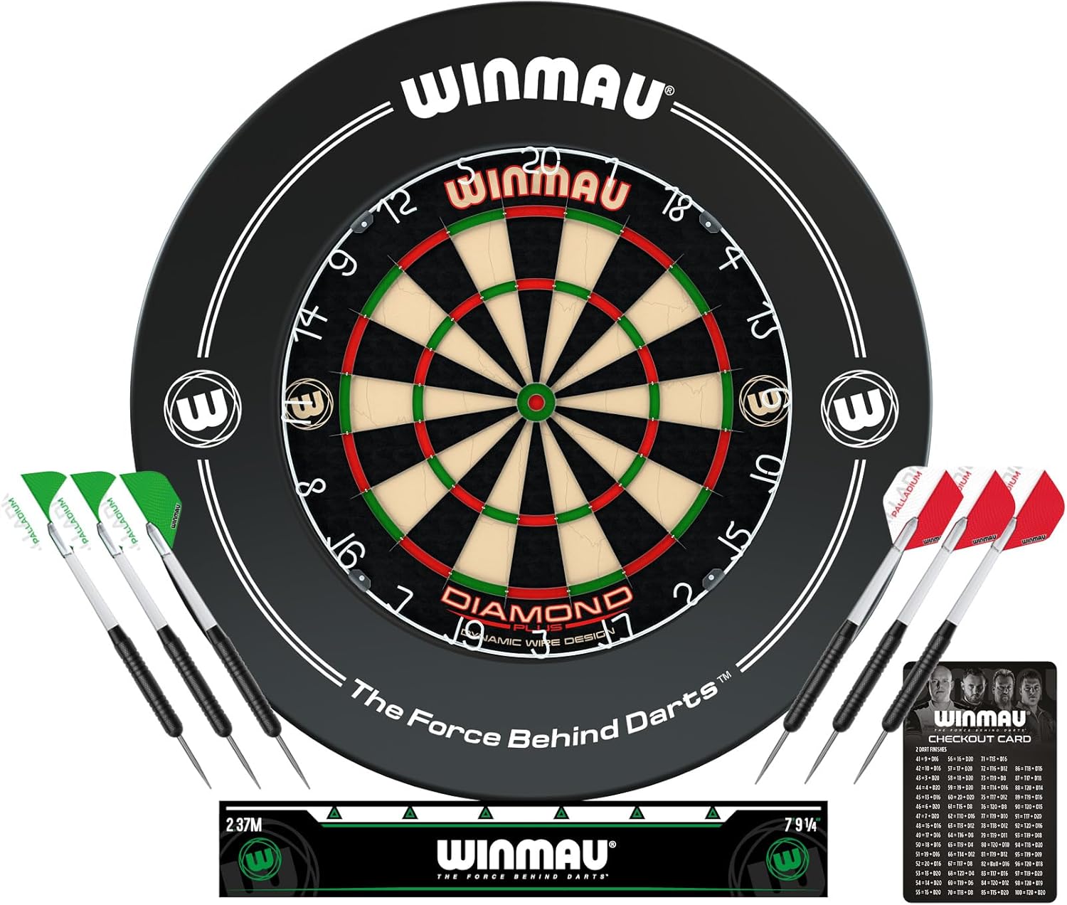 Winmau Diamond Plus Professional Bristle Dartboard Set Review