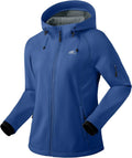Women's Fleece Lined Softshell Jacket - Windproof, Light Waterproof