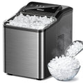 Nugget Ice Maker Countertop - Chewable Sonic-Style Ice, 35lbs/24H