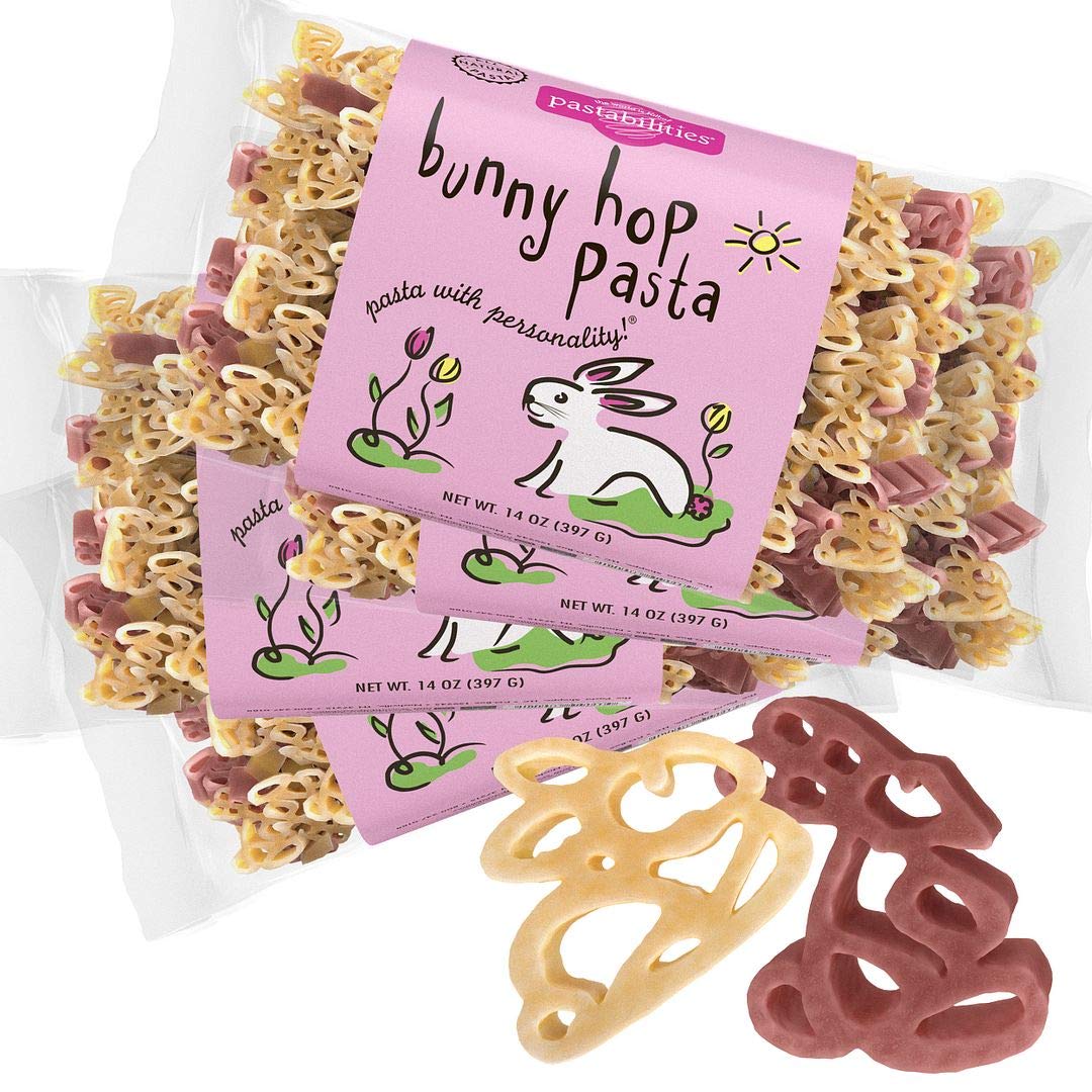 Pastabilities Fun Shaped Pasta for Kids - Bunny Hop Pasta Delight