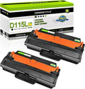 greencycle 2 Pack MLT-D115L Black Toner Cartridge Compatible - High