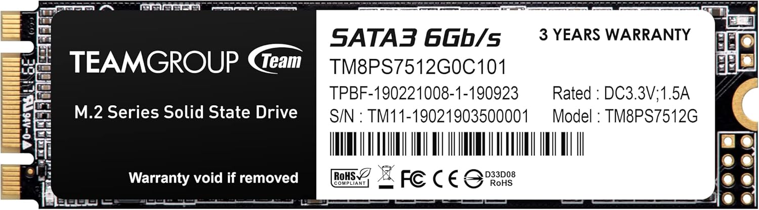 High-Speed 512GB M.2 SSD for Laptop/PC