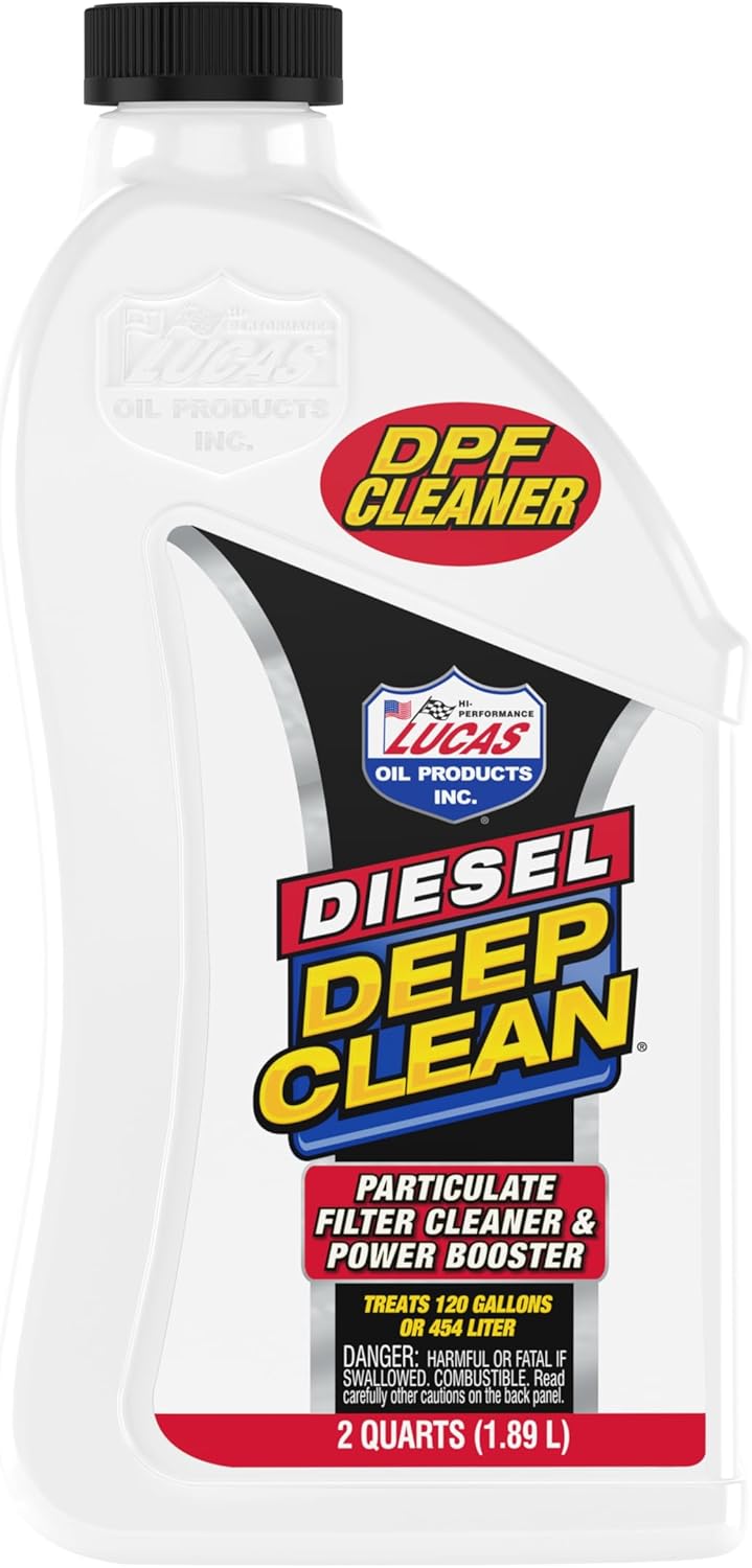 Lucas Oil Diesel Deep Clean 64 Ounce Pack of 6 for DPF Care