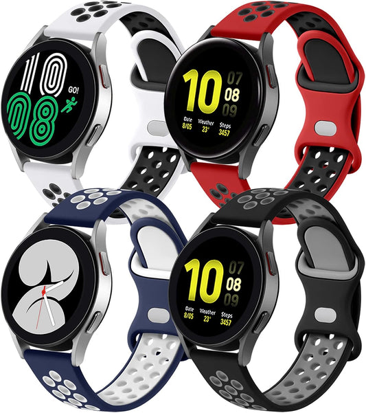 Soft Silicone Bands for Galaxy Watch 7/6/5/4