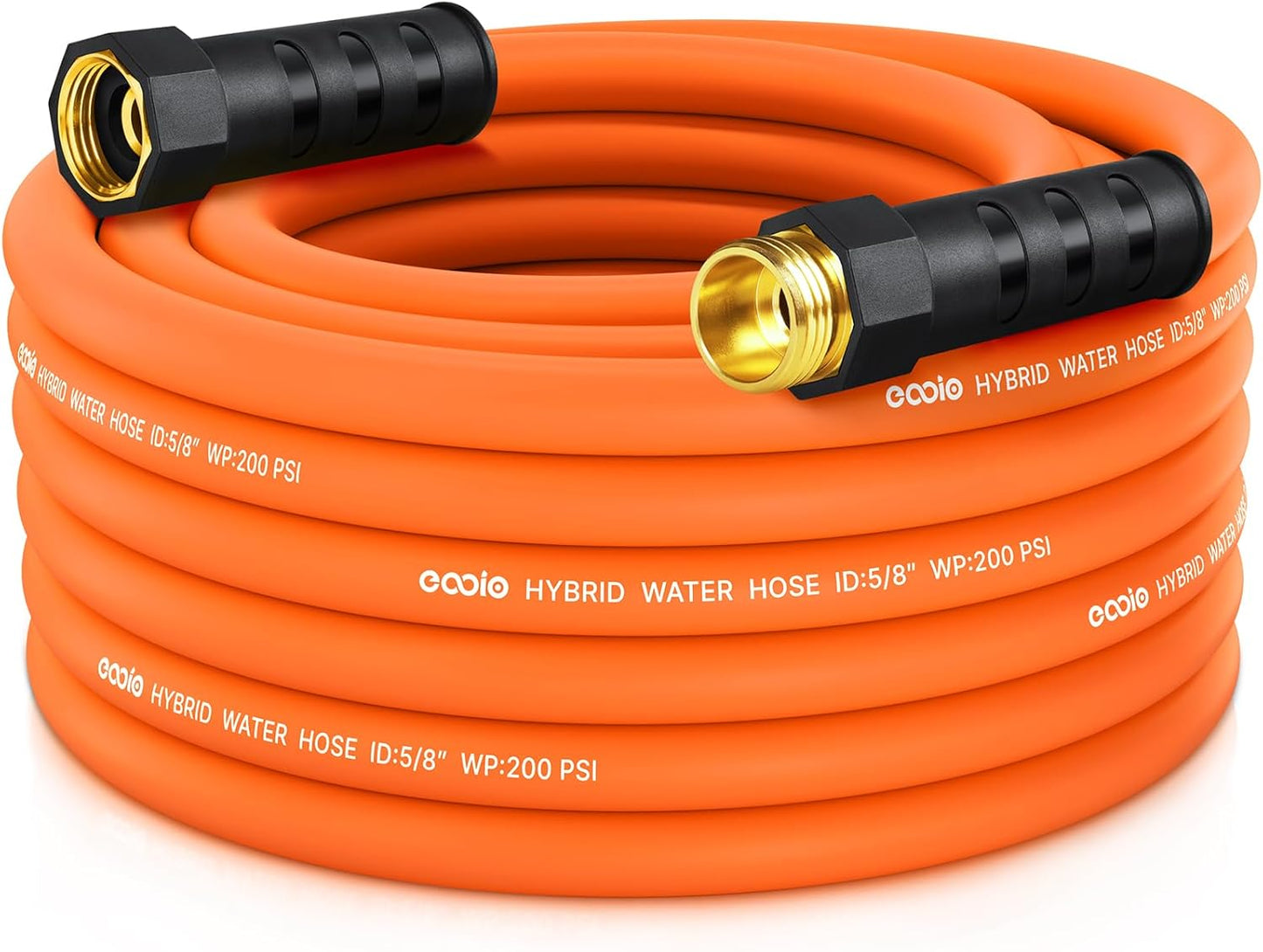 Non-Expanding 35 ft Garden Hose - Kink Resistant & Lightweight