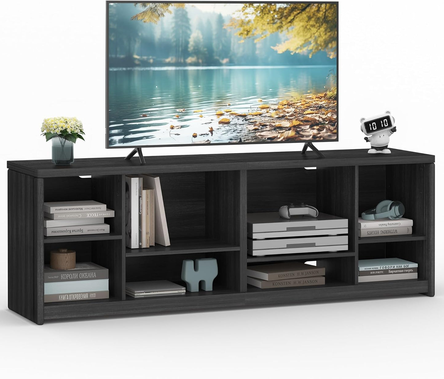 VASAGLE TV Stand - Sleek Storage Solution