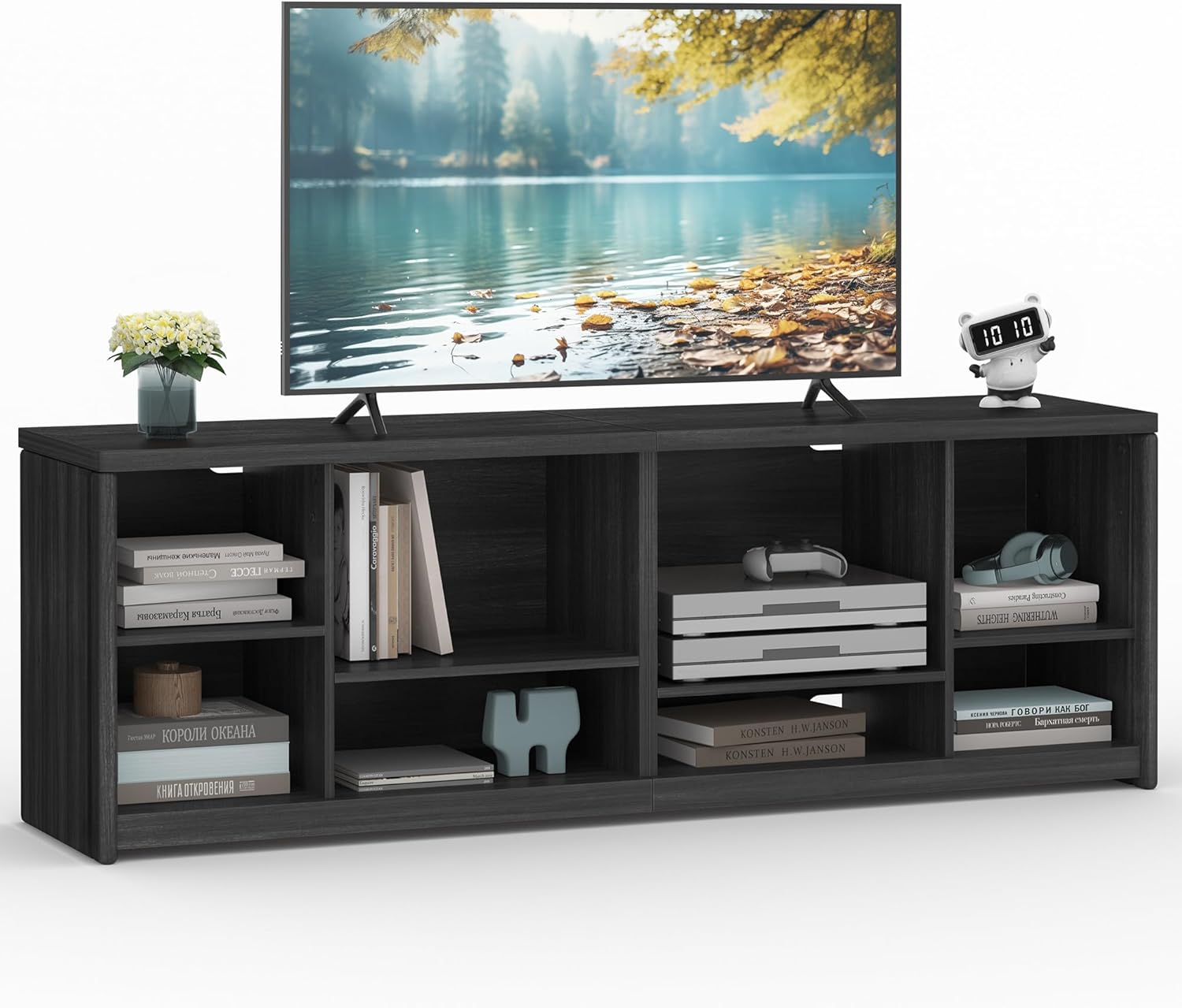 VASAGLE TV Stand - Sleek Storage Solution