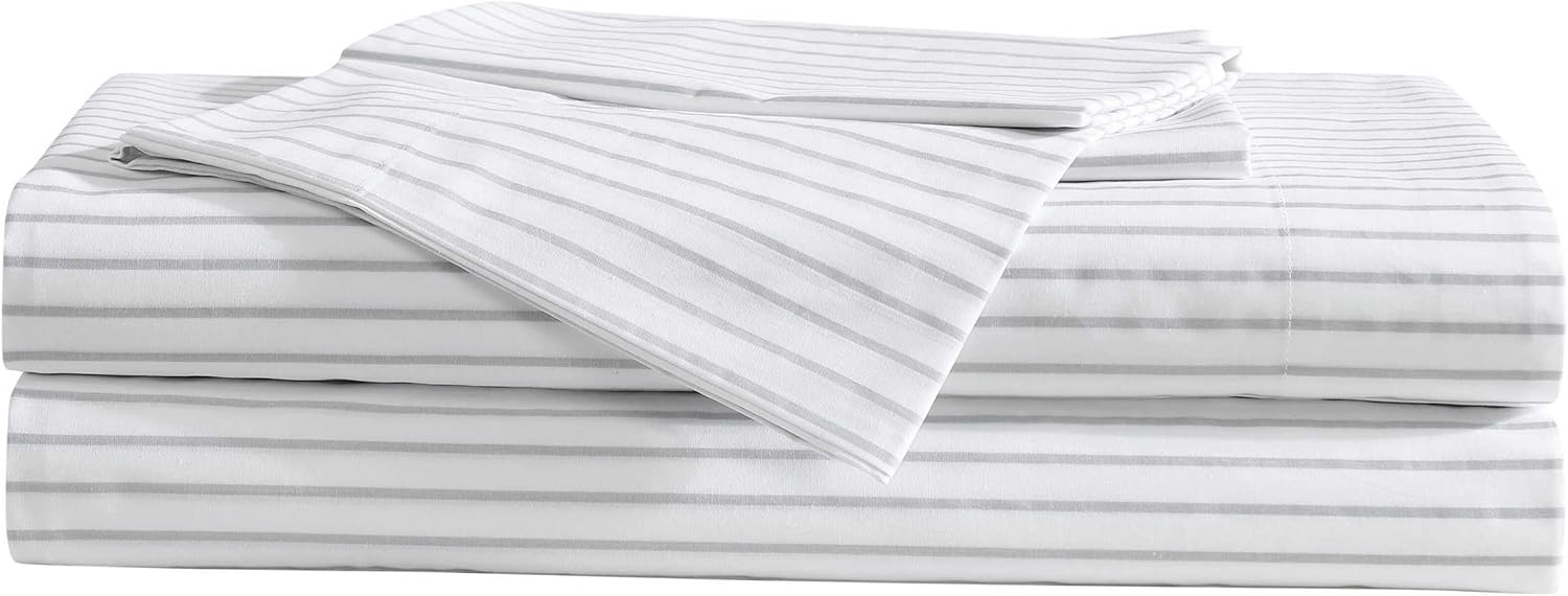 Eddie Bauer Luxurious Cotton Percale Sheet Set for Full Beds