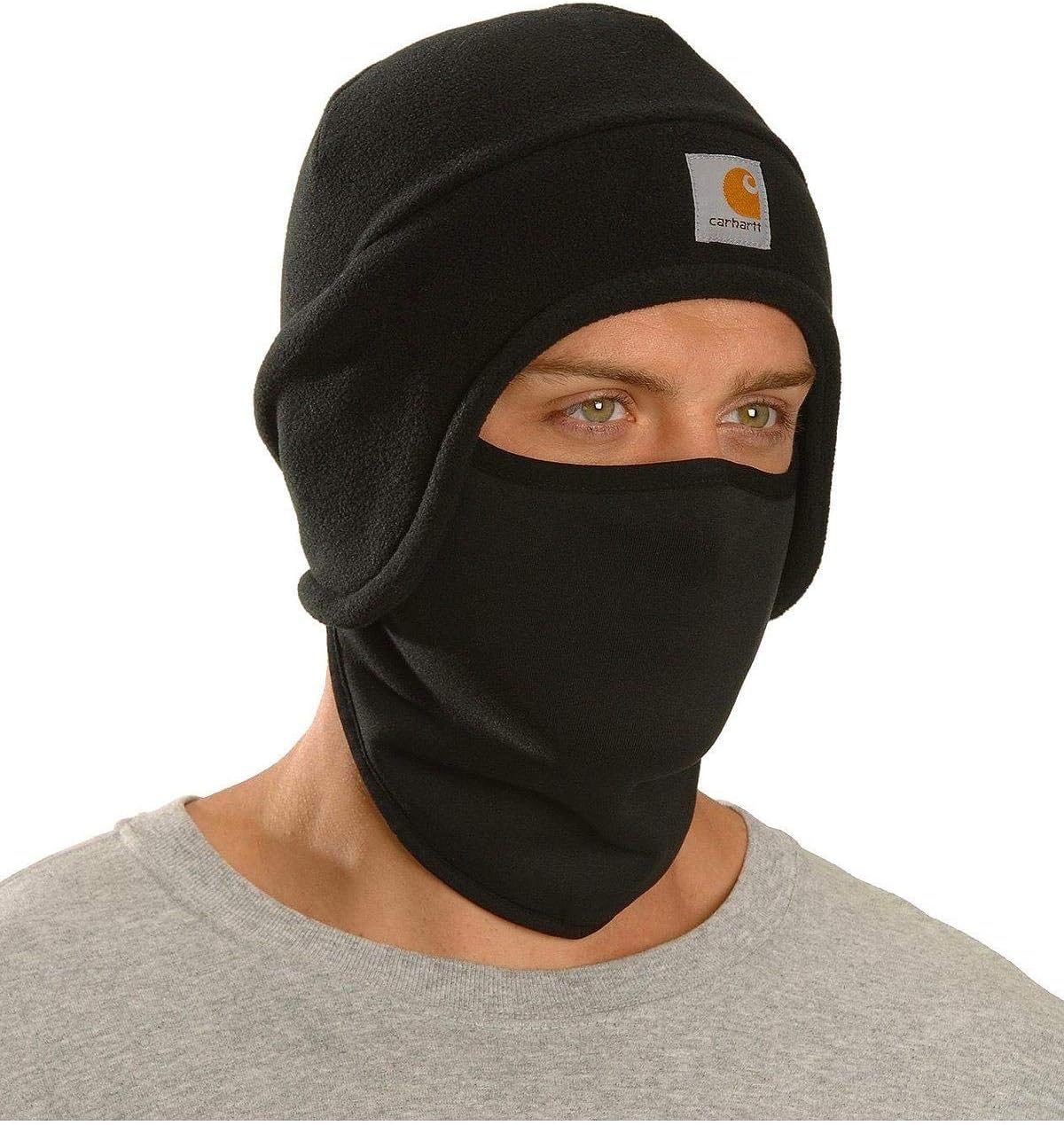 Carhartt Men's Fleece 2-in-1 Hat - Double Warmth