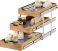 OCG Pull Out Cabinet Drawer 11 in W x 21 in D - 3 Tier Slide Out