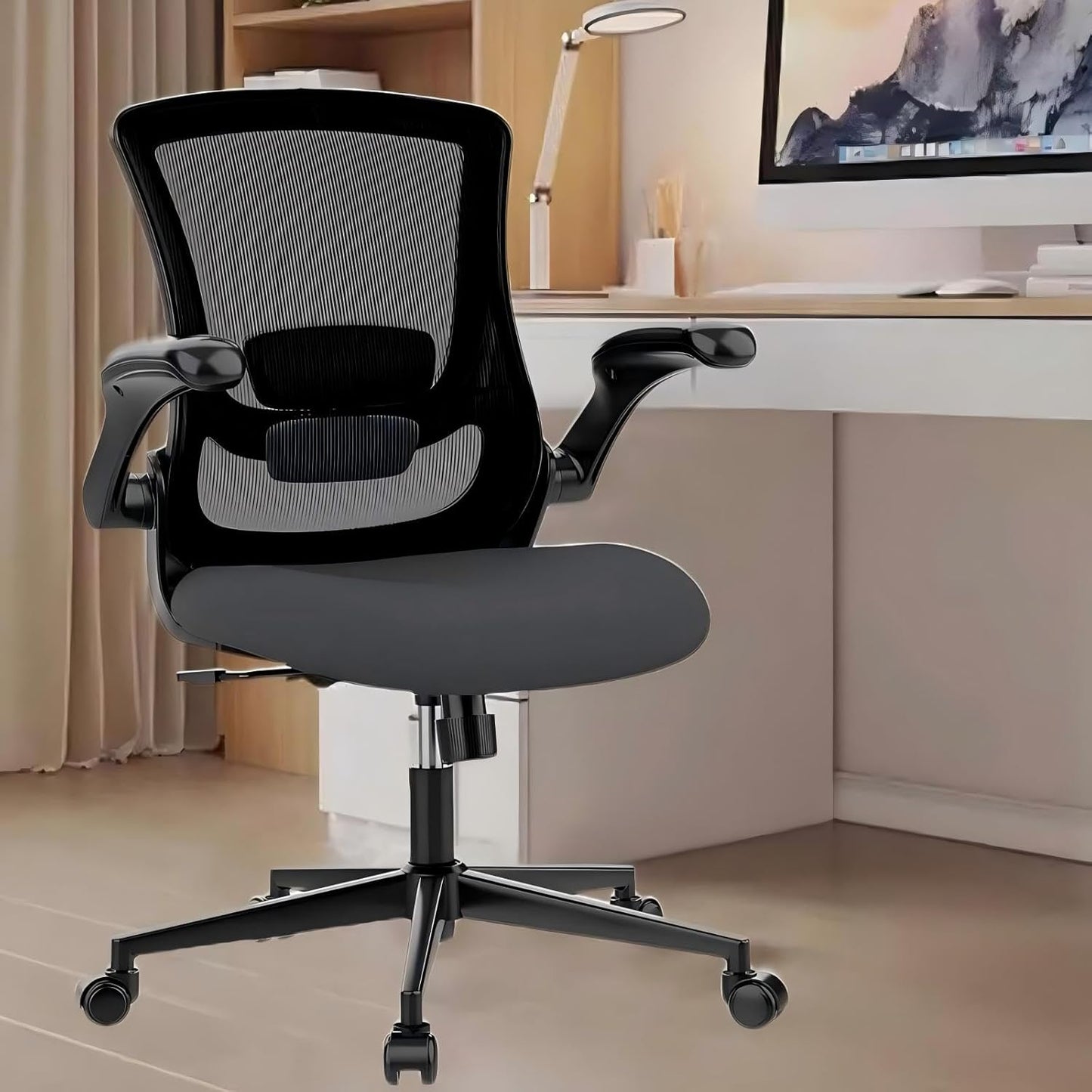 BLURREY Adjustable Office Chair - Lumbar Support & Breathable Mesh