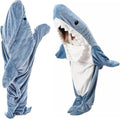 Shark Blanket Onesie XL Flannel Wearable Blanket - Cozy Shark Hoodie