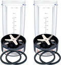 Upgrade Blender Cups and Blades for Nutribullet 600w/900w