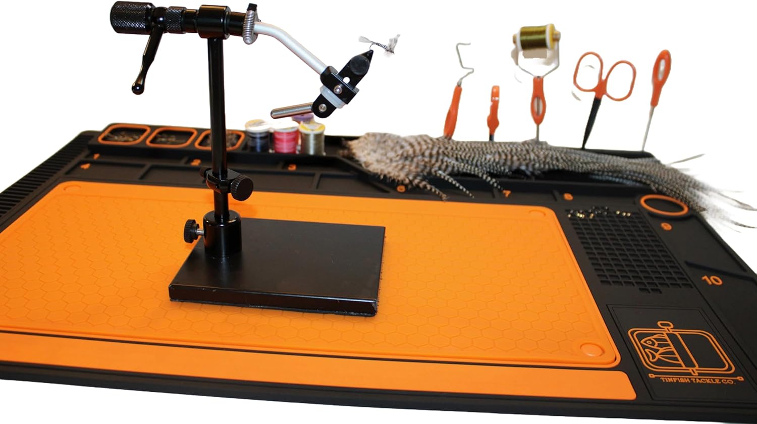 Tinfish Tackle Fly Tying Mat - Organize Your Materials!
