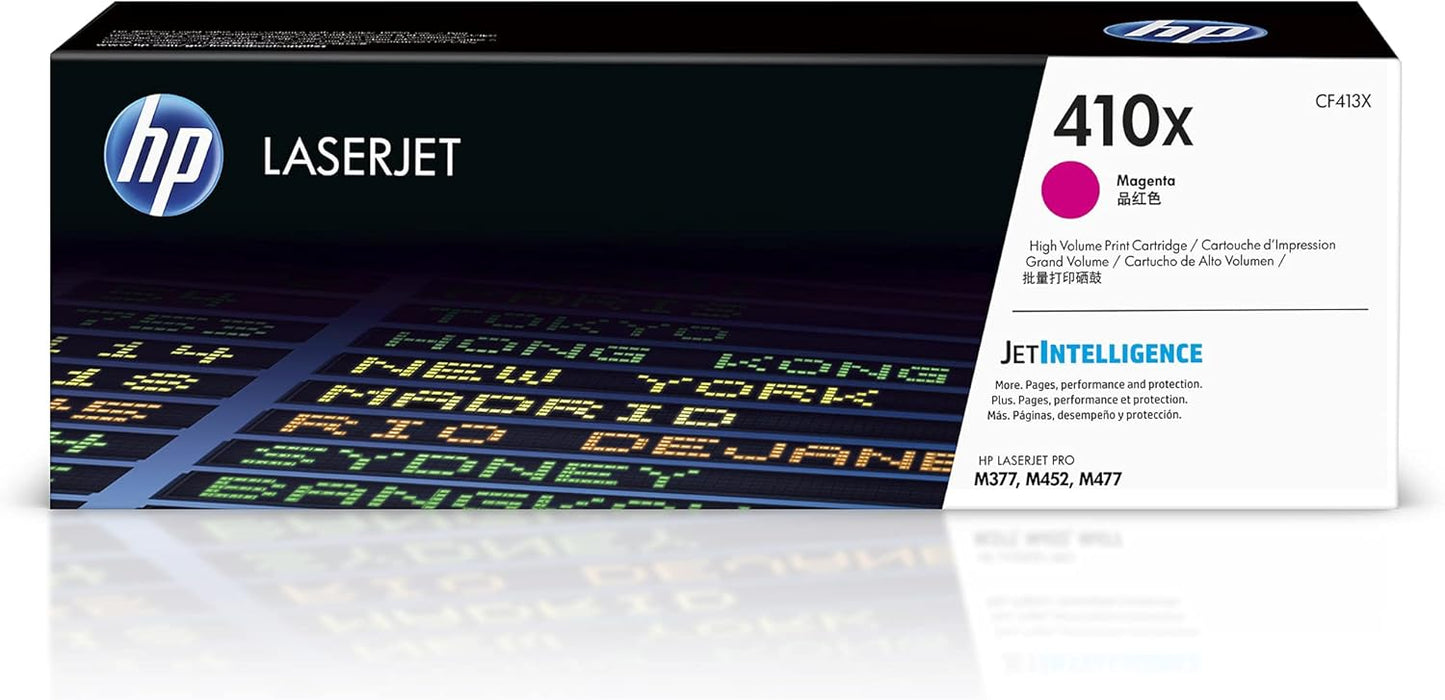 HP 410X Magenta High-yield Toner Cartridge for LaserJet Pro