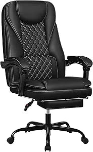 Guessky Executive Office Chair: Ergonomic Big and Tall Design
