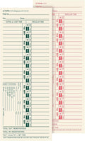 TOPS Time Cards Bi-Weekly 2-Sided 3-1/2 in x 9 in - Durable Payroll