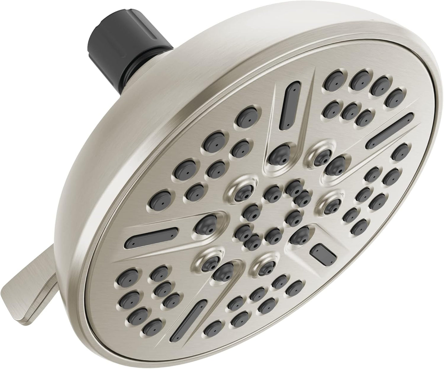 Delta Faucet 8-Spray Touch-Clean Shower Head in Brushed Nickel
