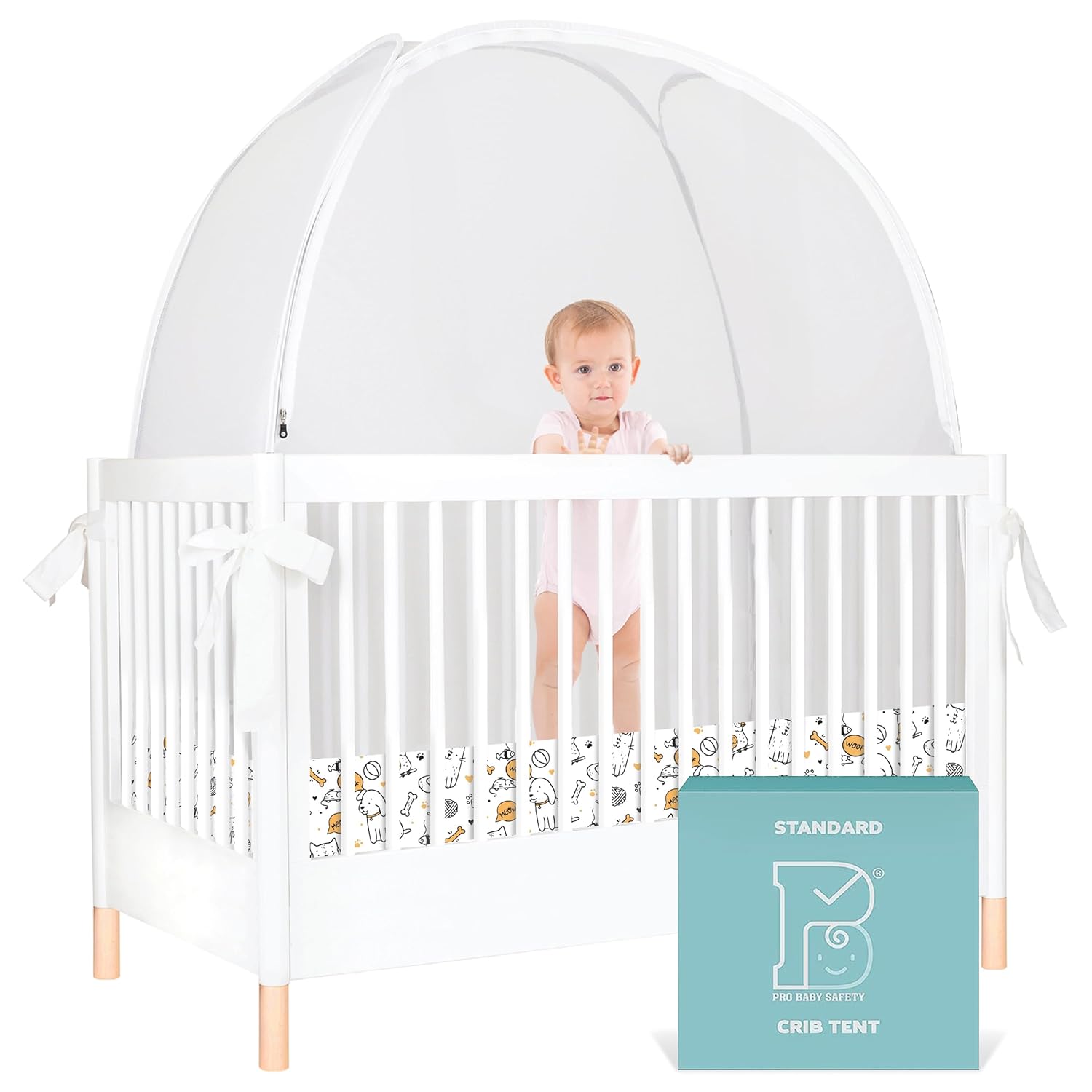Baby Safety Net Canopy - Prevent Falls & Bites