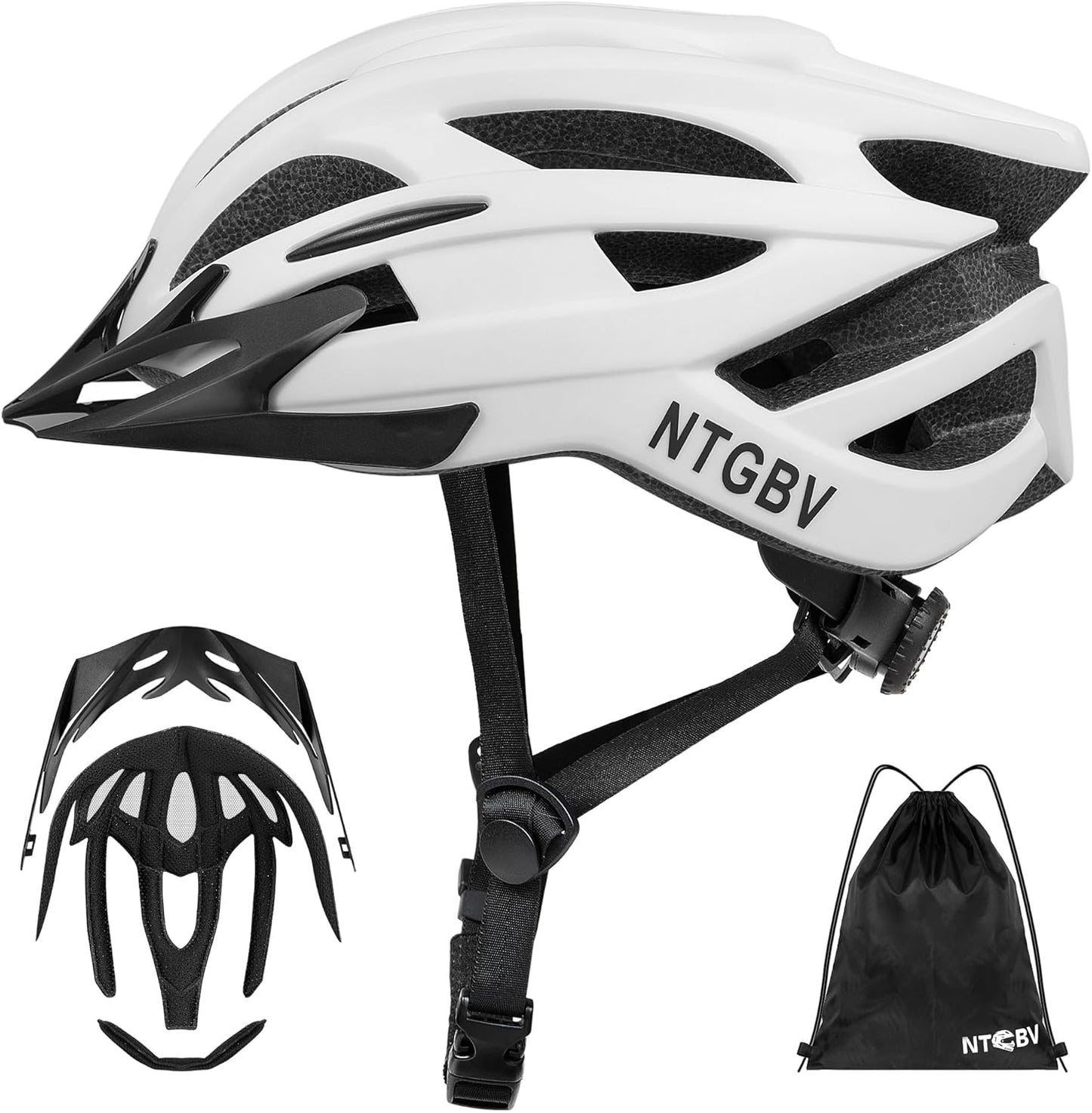 Adult Bike Helmet for Men/Women with Adjustable Design