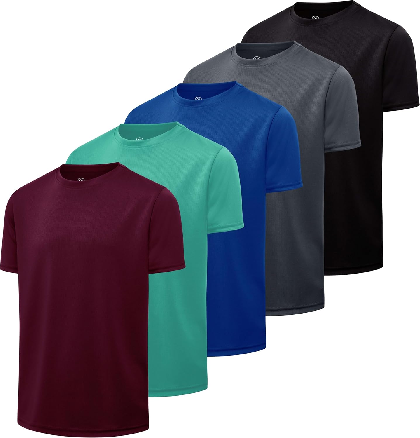 Real Essentials Boy's Active Performance Shirts for Ages 6-18